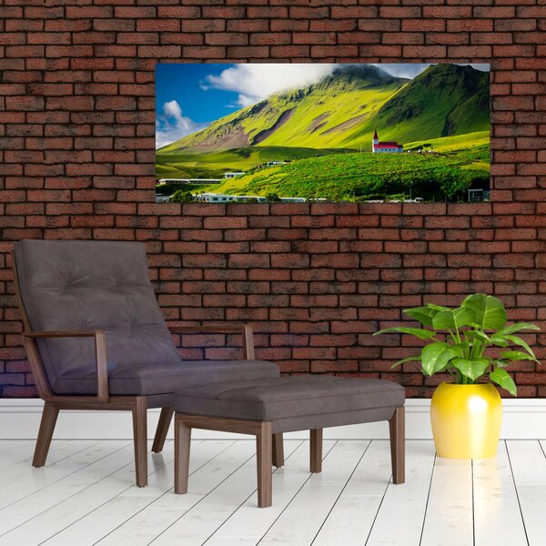 Slika planinskog krajolika (120x50 cm)