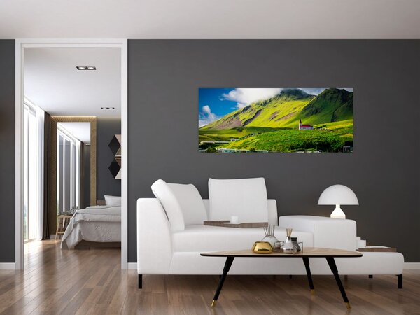 Slika planinskog krajolika (120x50 cm)