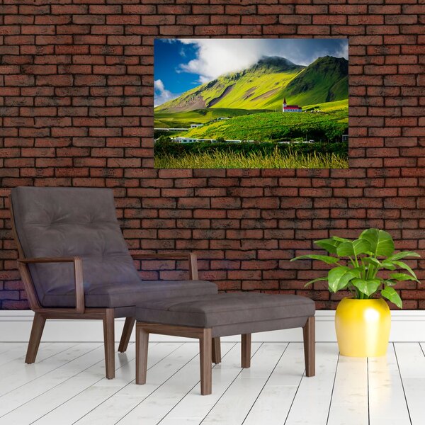 Slika planinskog krajolika (90x60 cm)