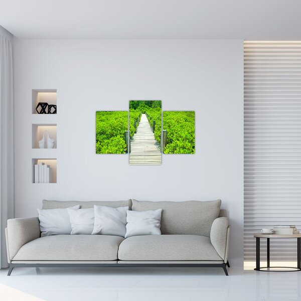 Slika - drvena staza (90x60 cm)