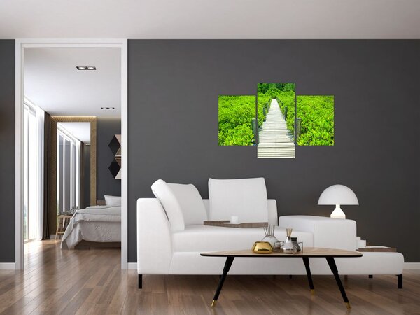 Slika - drvena staza (90x60 cm)