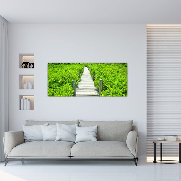 Slika - drvena staza (120x50 cm)