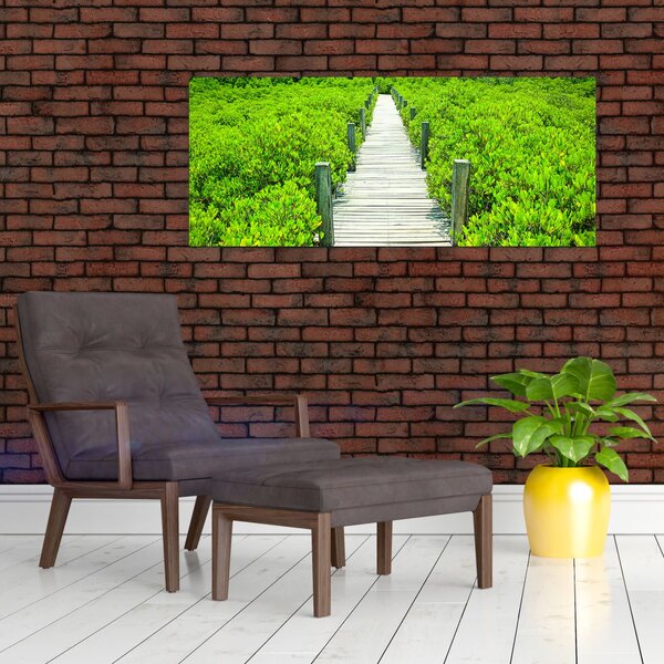 Slika - drvena staza (120x50 cm)