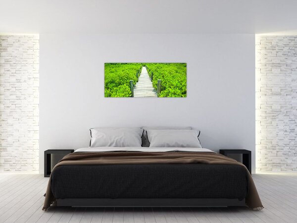 Slika - drvena staza (120x50 cm)