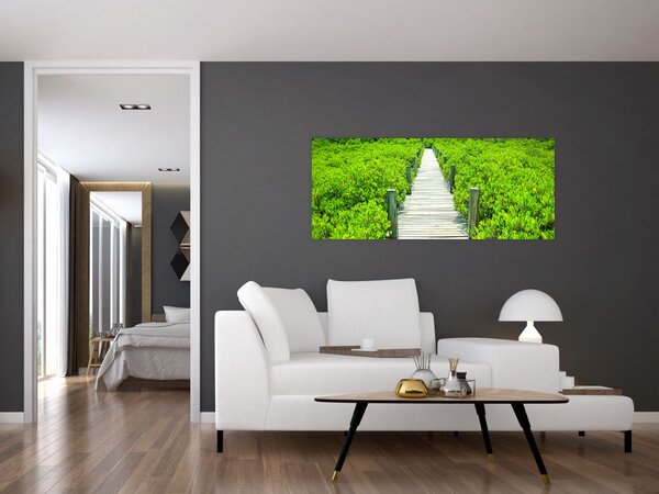 Slika - drvena staza (120x50 cm)