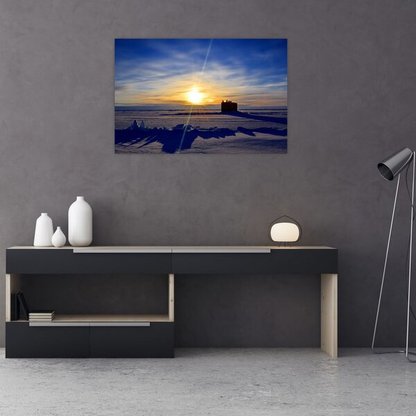 Slika - polarni krajolik (90x60 cm)