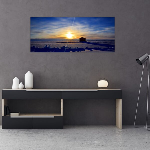 Slika - polarni krajolik (120x50 cm)