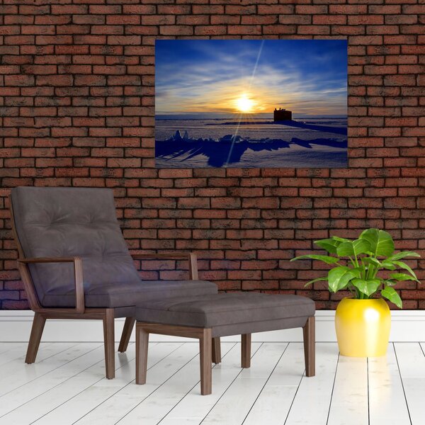 Slika - polarni krajolik (90x60 cm)