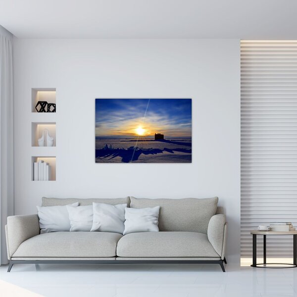 Slika - polarni krajolik (90x60 cm)