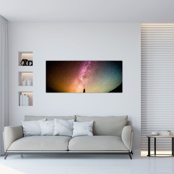 Slika - nebo puno zvijezda (120x50 cm)