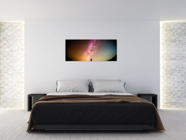 Slika - nebo puno zvijezda (120x50 cm)