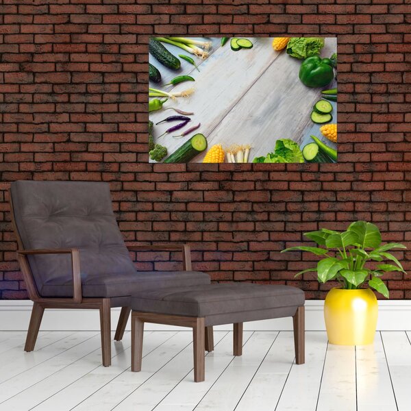 Slika povrća (90x60 cm)
