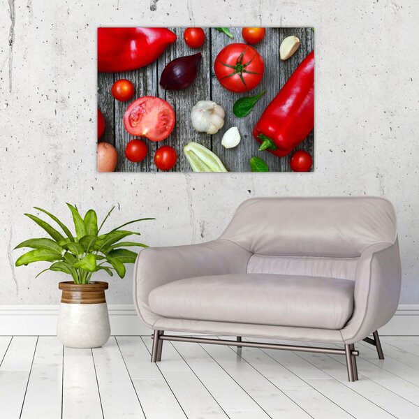 Slika povrća (90x60 cm)