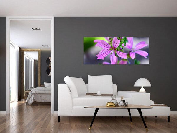 Detaljna slika cvijeta (120x50 cm)
