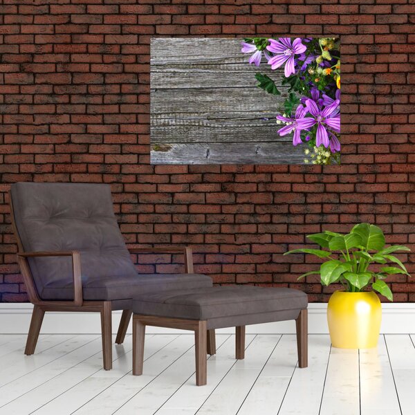 Slika - livadsko cvijeće (90x60 cm)