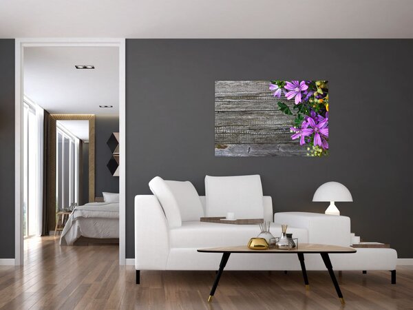 Slika - livadsko cvijeće (90x60 cm)