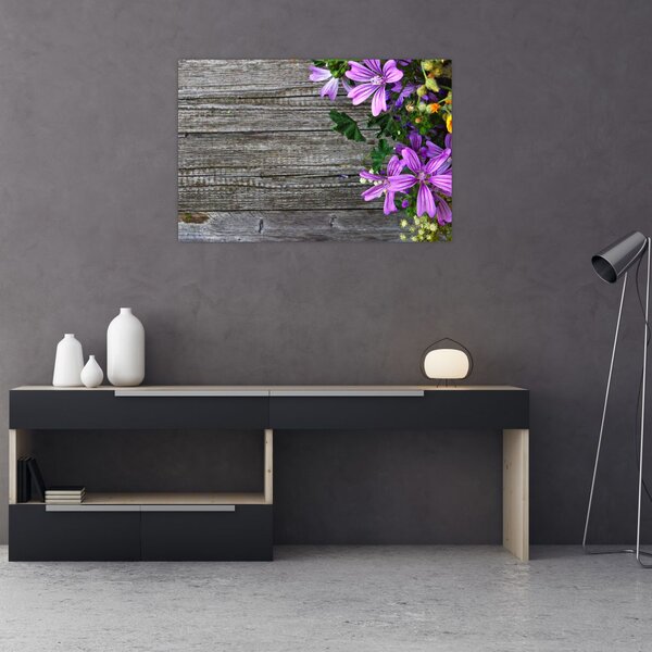 Slika - livadsko cvijeće (90x60 cm)