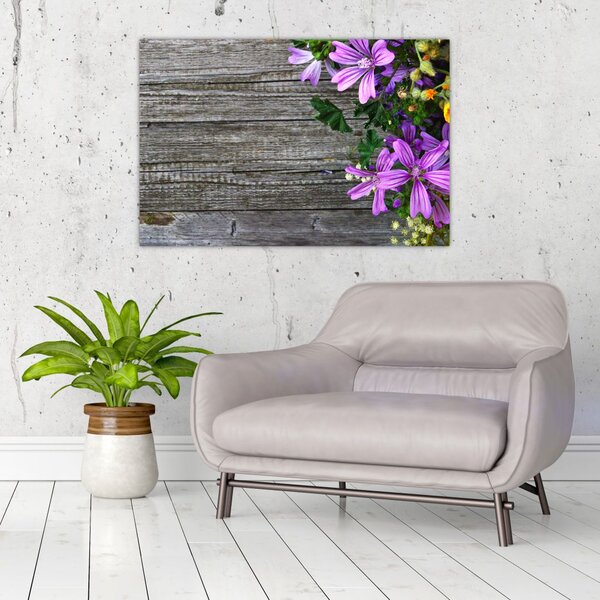 Slika - livadsko cvijeće (90x60 cm)