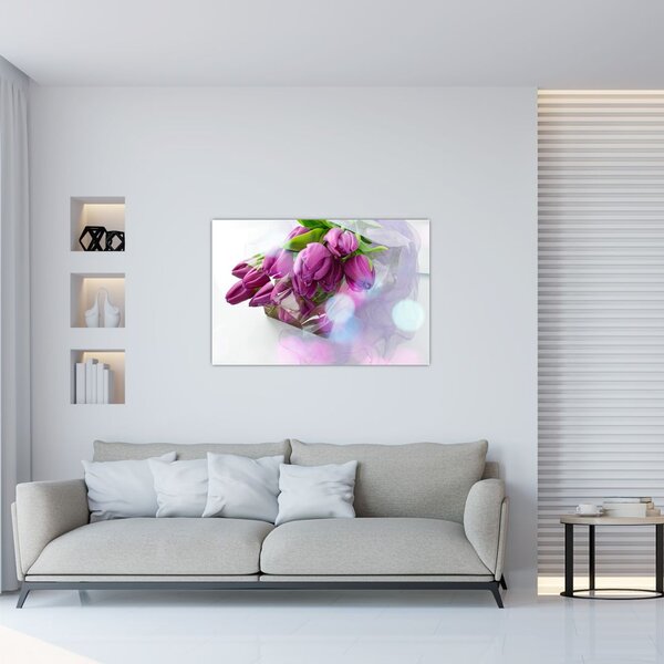 Slika - buket tulipana (90x60 cm)