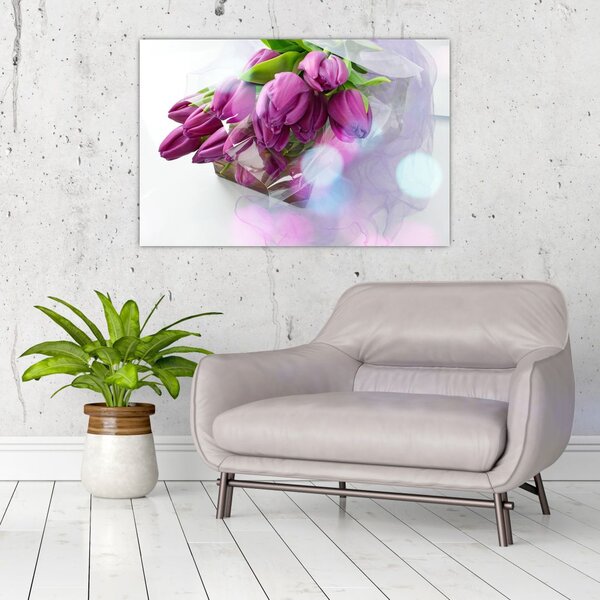 Slika - buket tulipana (90x60 cm)