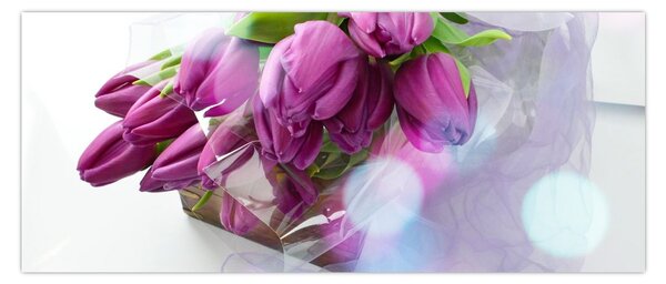 Slika - buket tulipana (120x50 cm)