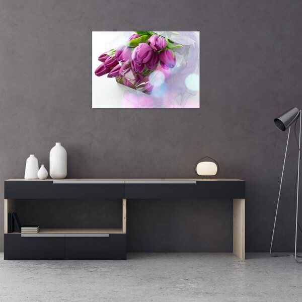 Slika - buket tulipana (70x50 cm)