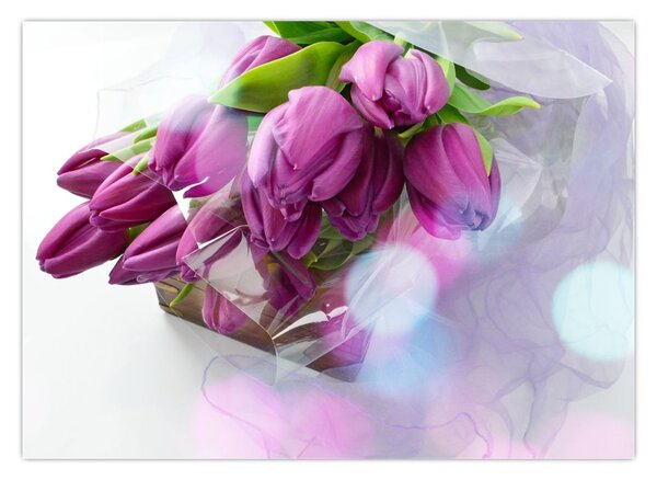 Slika - buket tulipana (70x50 cm)