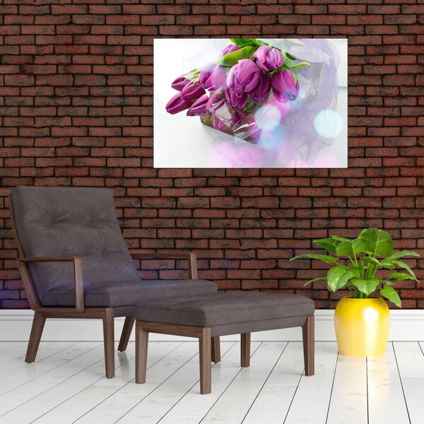 Slika - buket tulipana (90x60 cm)