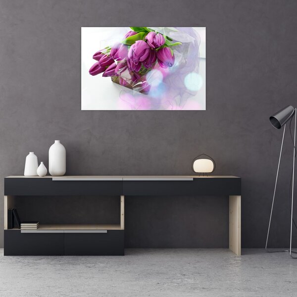 Slika - buket tulipana (90x60 cm)