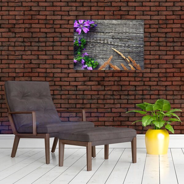 Slika - livadsko cvijeće (70x50 cm)