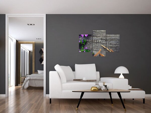 Slika - livadsko cvijeće (90x60 cm)