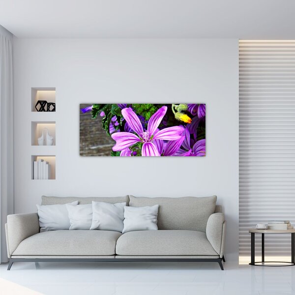 Slika - livadsko cvijeće (120x50 cm)