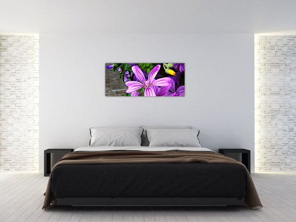 Slika - livadsko cvijeće (120x50 cm)