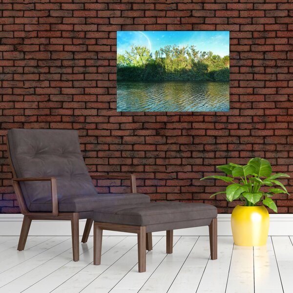 Slika - jezero (70x50 cm)