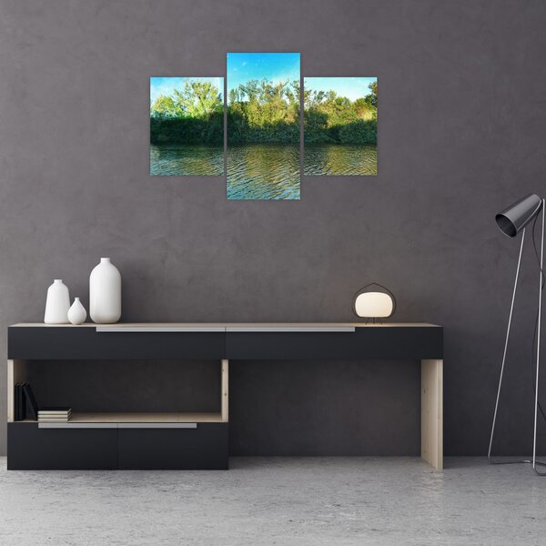 Slika - jezero (90x60 cm)