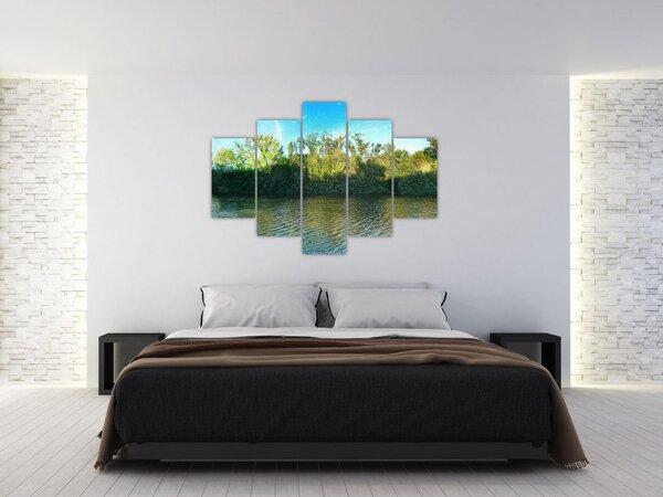 Slika - jezero (150x105 cm)
