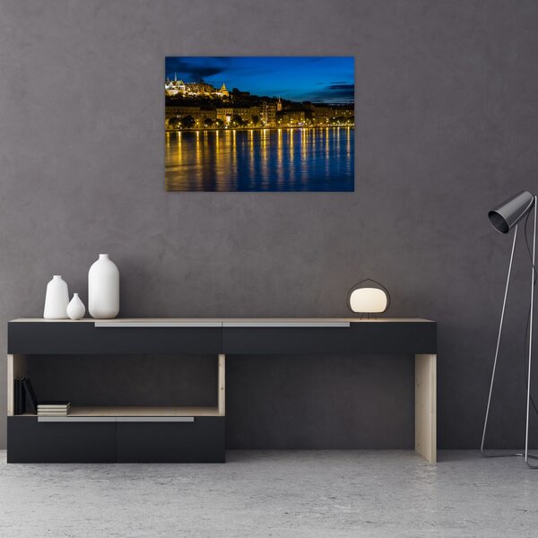 Slika noćnog grada (70x50 cm)