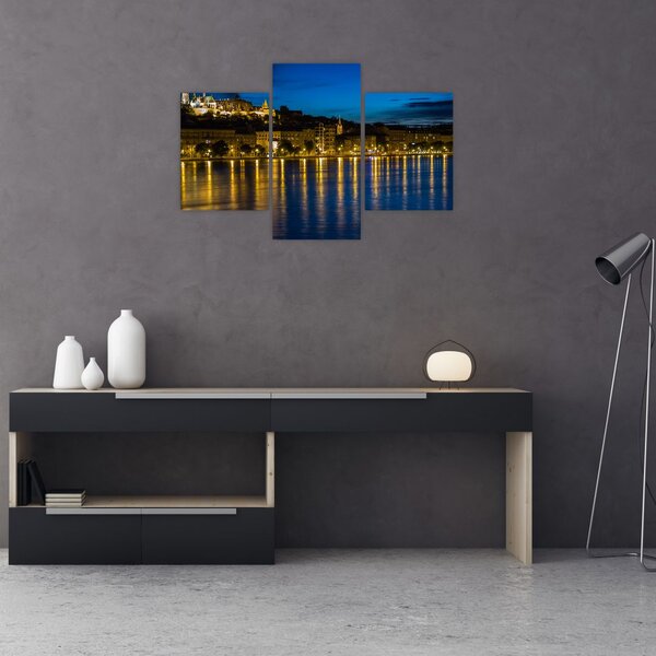 Slika noćnog grada (90x60 cm)
