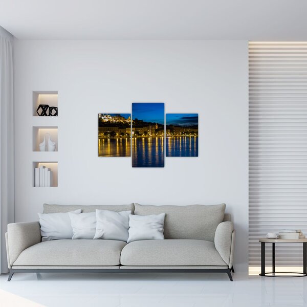 Slika noćnog grada (90x60 cm)