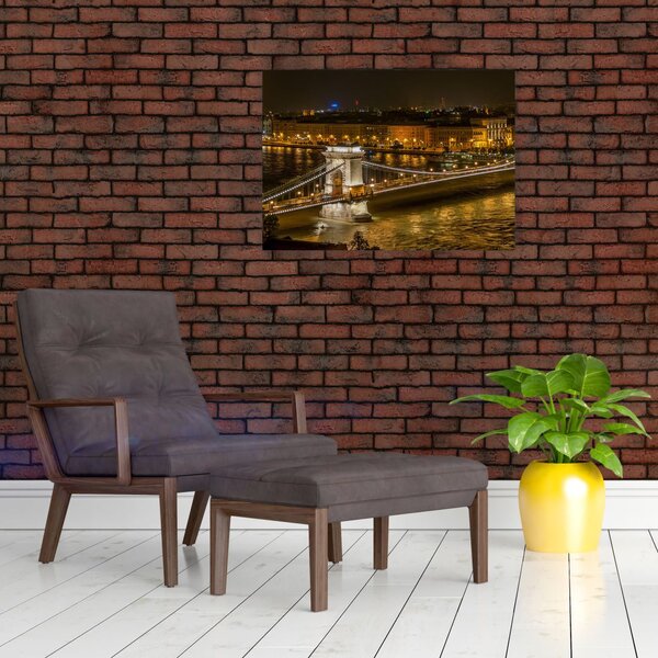 Slika noćnog grada (70x50 cm)