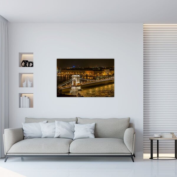 Slika noćnog grada (90x60 cm)