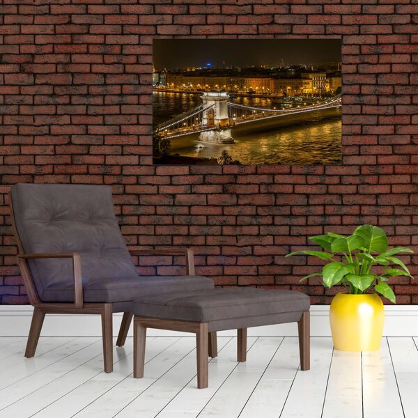 Slika noćnog grada (90x60 cm)
