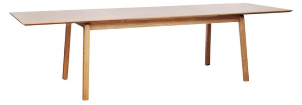 Proširiv blagovaonski stol s pločom stola u dekoru hrasta 95x190 cm Bari – Unique Furniture