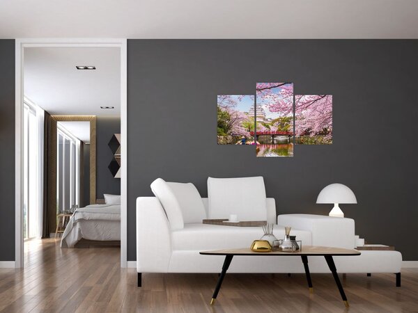 Slika japanske trešnje (90x60 cm)
