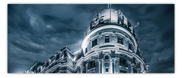 Slika arhitekture u tami (120x50 cm)