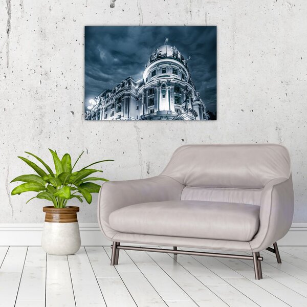 Slika arhitekture u tami (70x50 cm)
