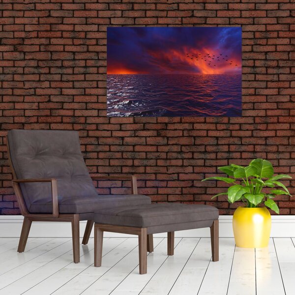 Slika mora s pticama (90x60 cm)