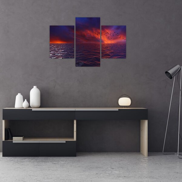 Slika mora s pticama (90x60 cm)