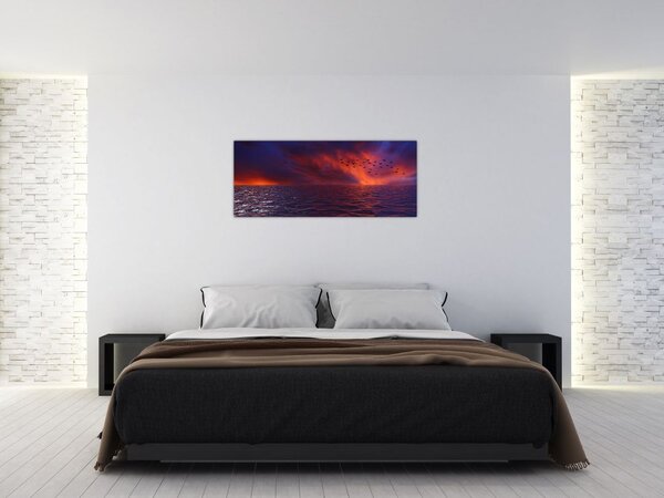 Slika mora s pticama (120x50 cm)