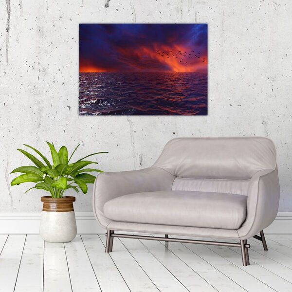 Slika mora s pticama (70x50 cm)